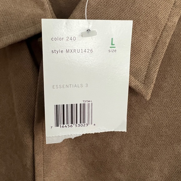 NWT Axcess Mens shirt- very soft- sz Large - Picture 4 of 4